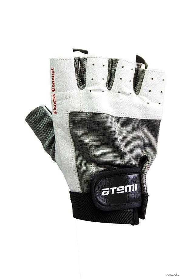 Перчатки для фитнеса Atemi, AFG02, черно-белые