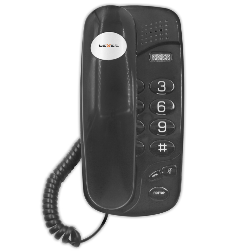Проводной телефон TeXet TX-238 Black
