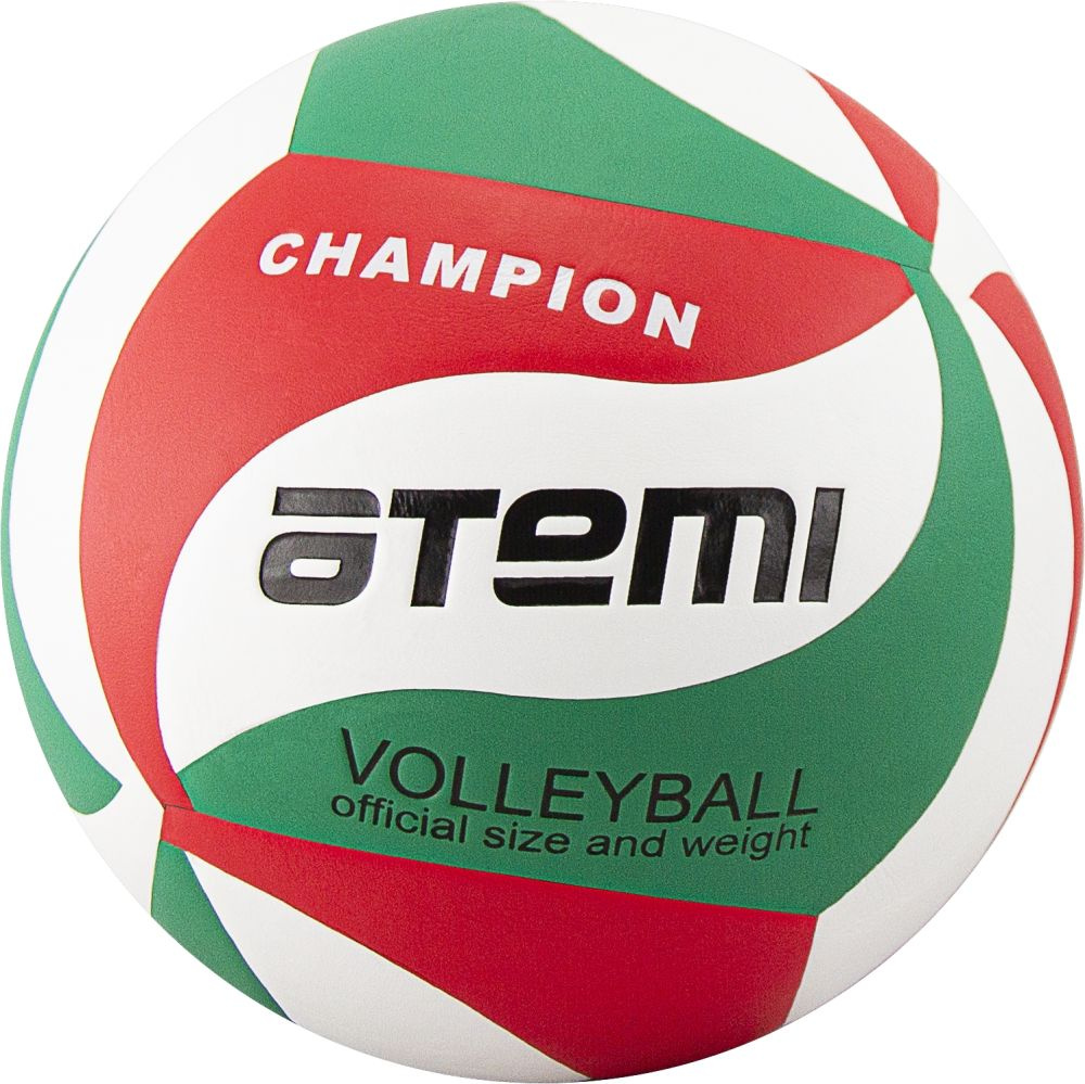 Мяч волейбольный Atemi Champion green/white/red