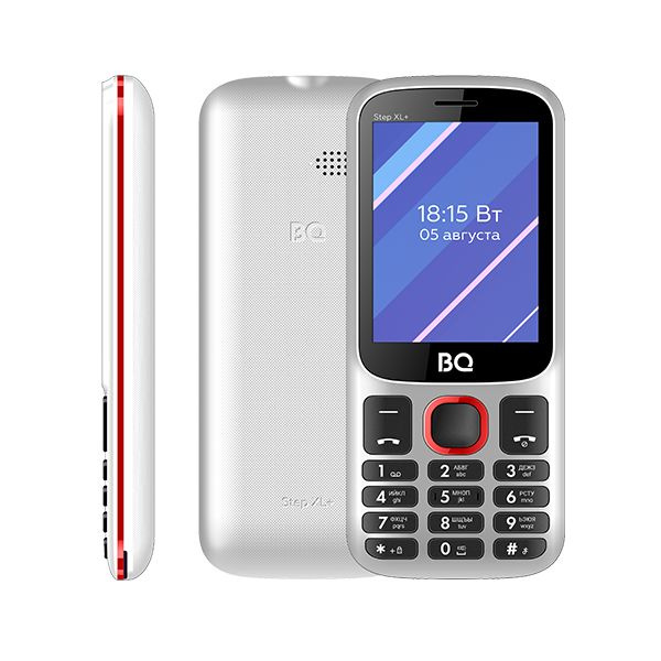 Мобильный телефон BQ Step XL+ (BQ-2820) белый+красный