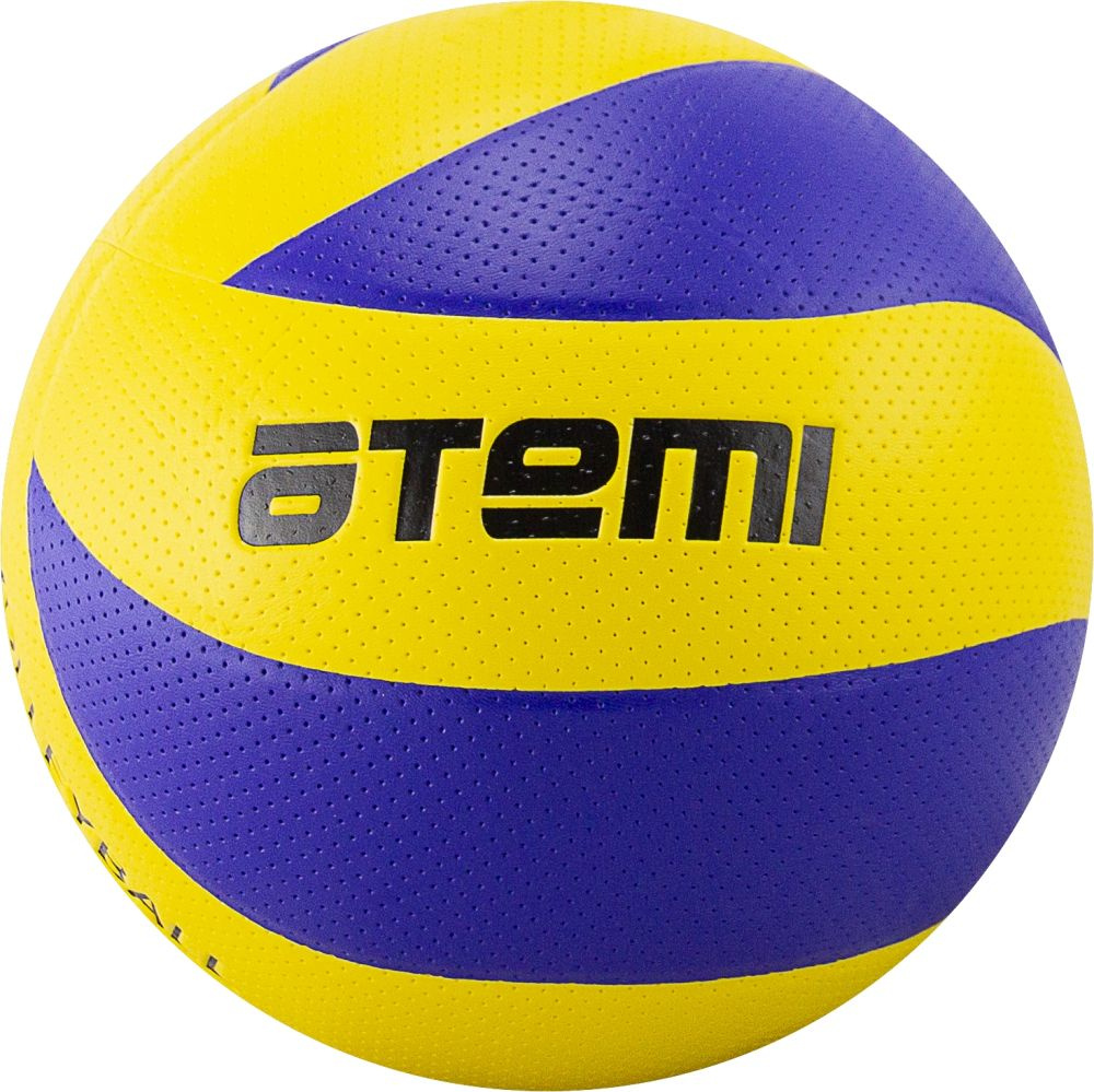 Мяч волейбольный Atemi Tornado PU yellow/blue