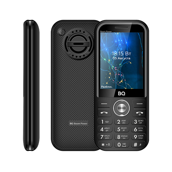 Мобильный телефон BQ BQ-2826 Boom Power (черный)