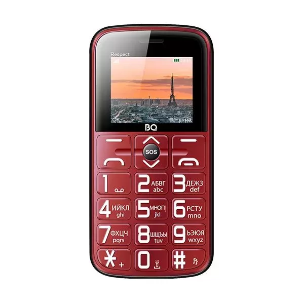 Мобильный телефон BQ Respect (BQ-1851) красный