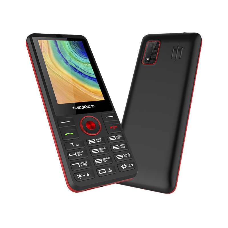 Мобильный телефон TeXet TM-321 черный-красный