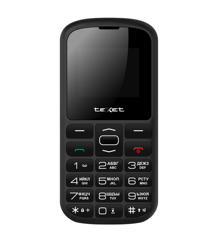 Мобильный телефон TeXet TM-B316 черный