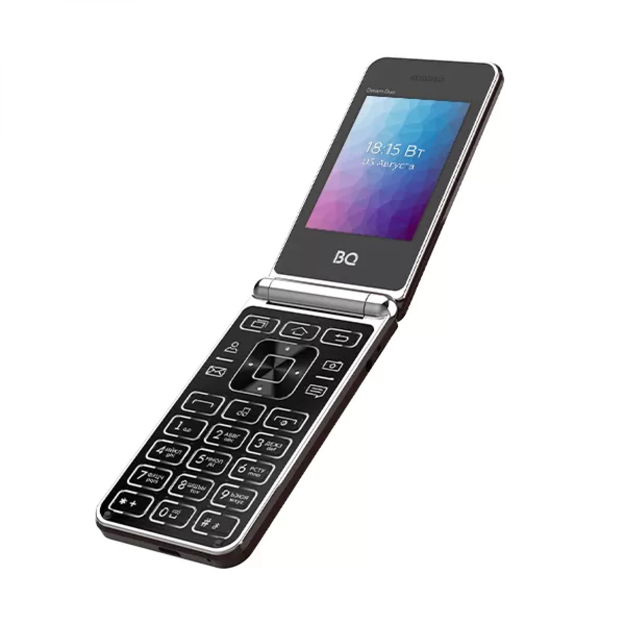 Мобильный телефон BQ BQ-2446 Dream Duo (черный)