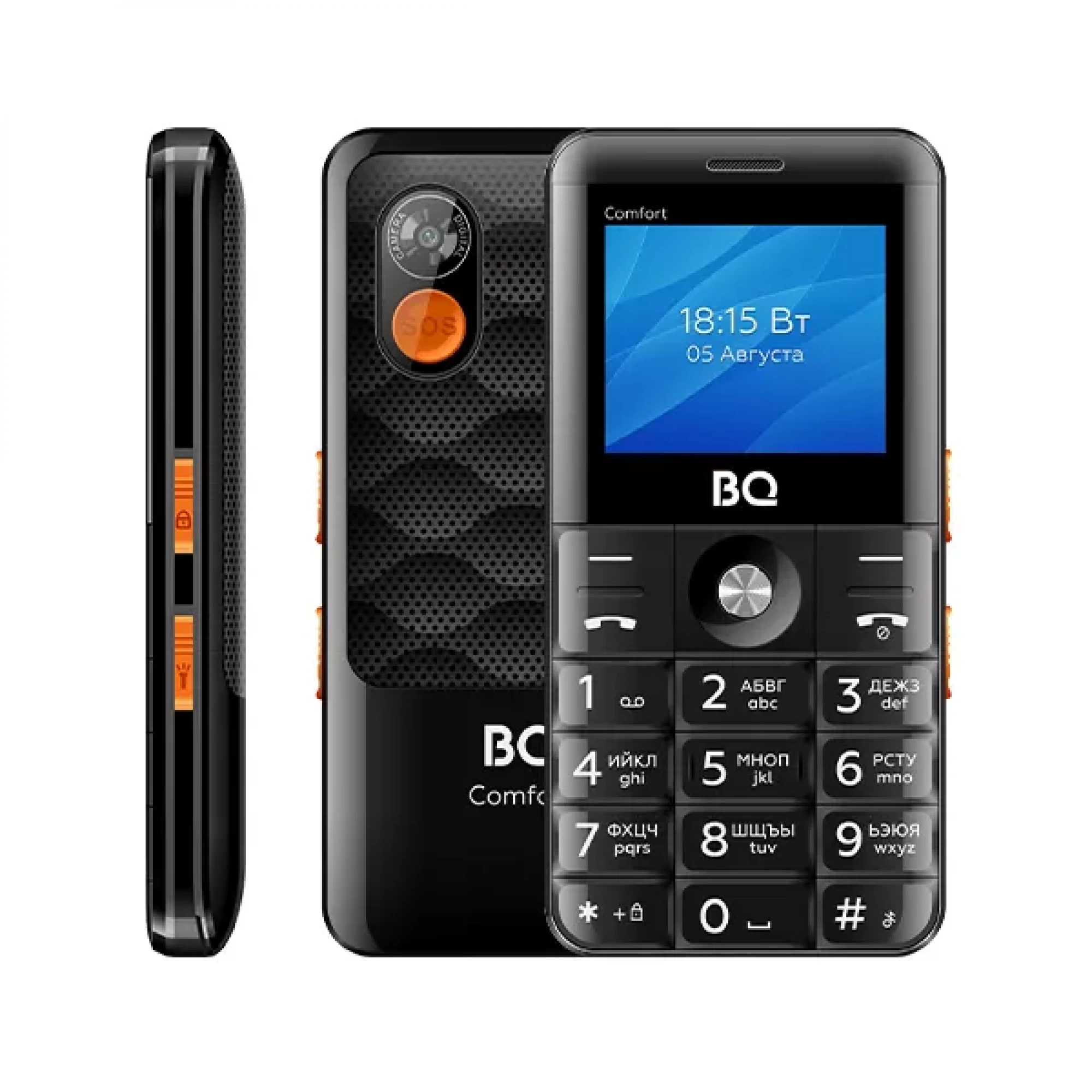 Мобильный телефон BQ BQ-2006 Comfort (черный)
