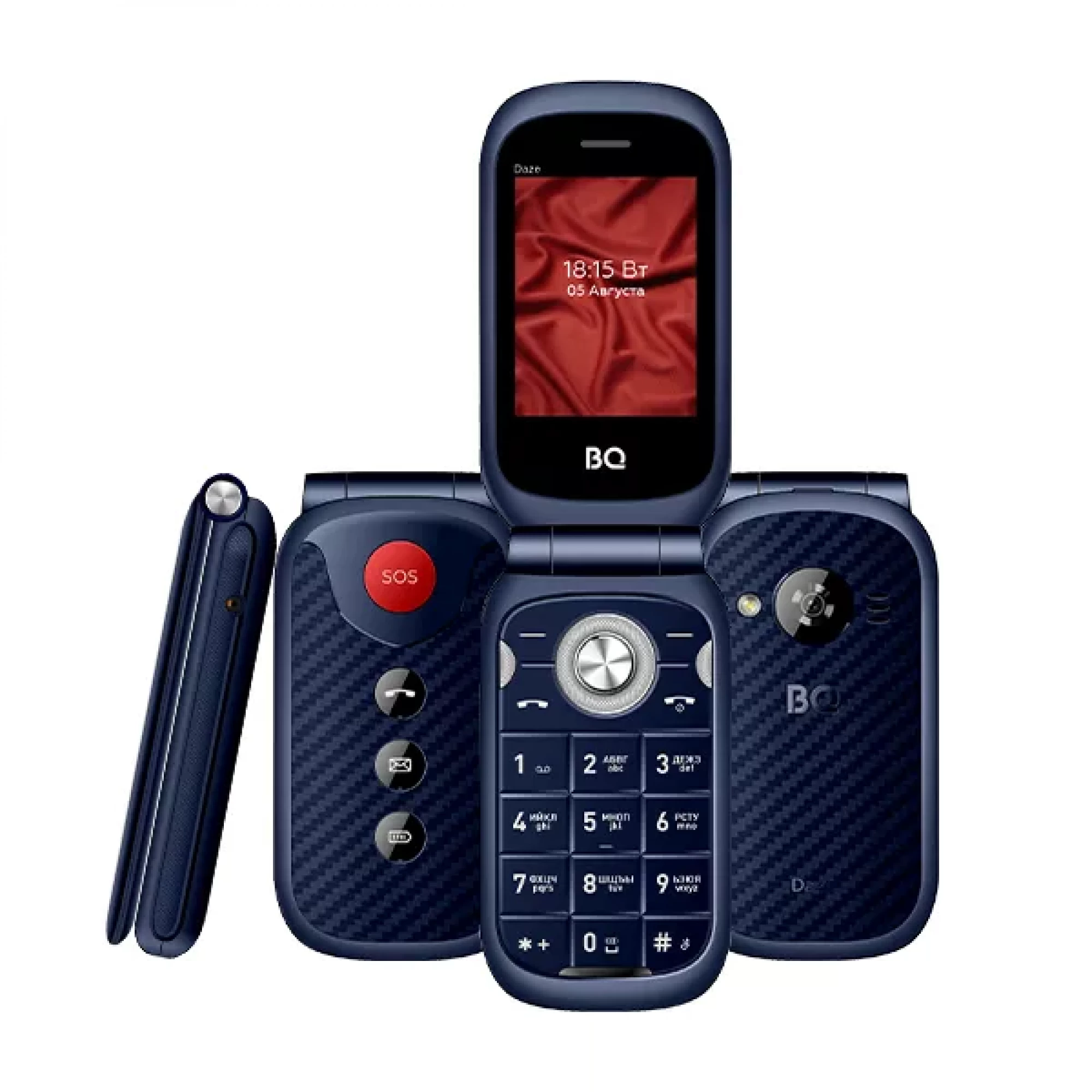 Мобильный телефон BQ BQ-2451 Daze (синий)