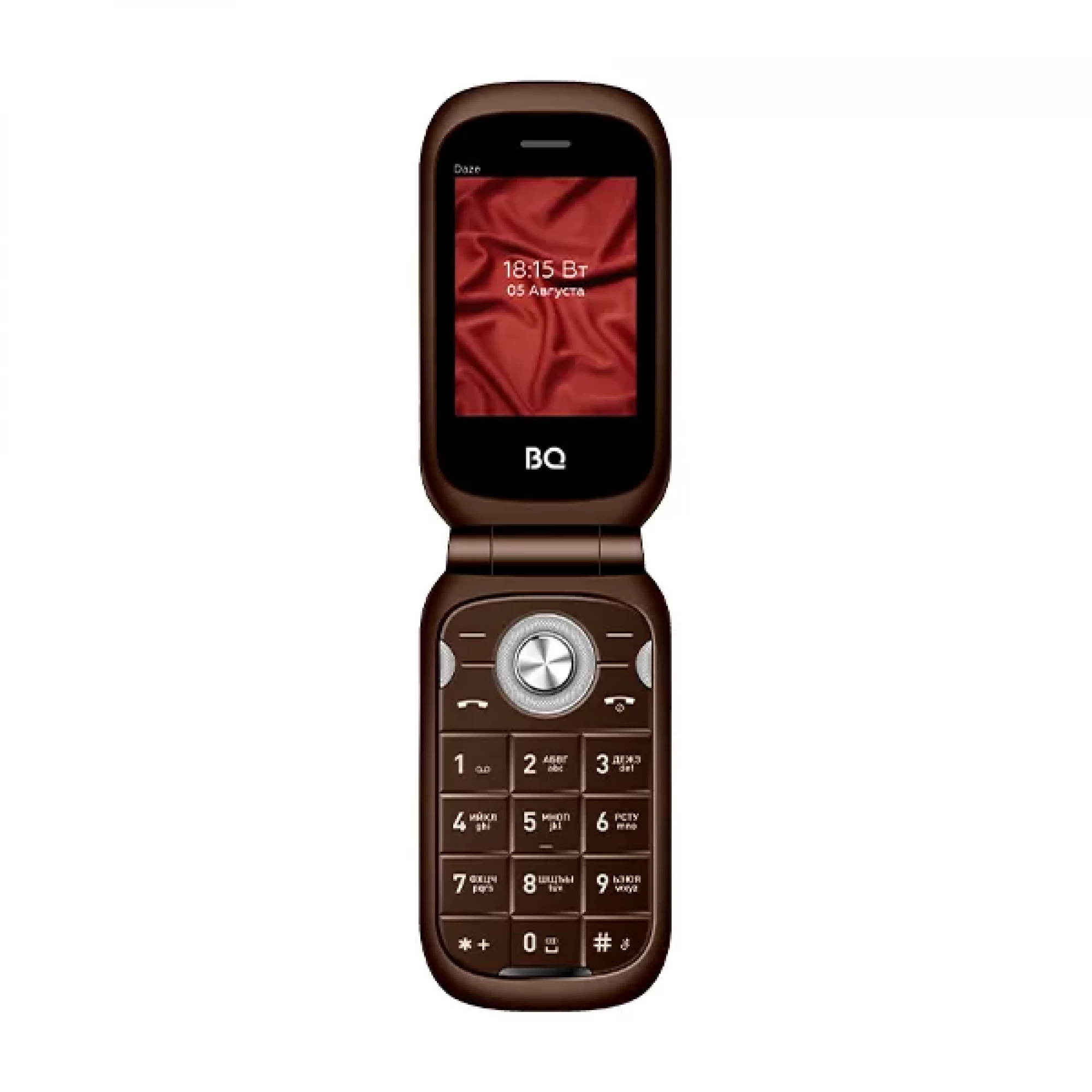 Мобильный телефон BQ BQ-2451 Daze (коричневый)