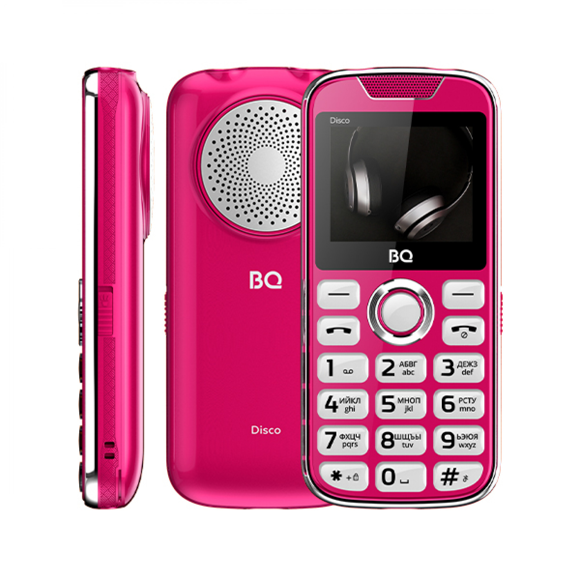 Мобильный телефон BQ BQ-2005 Disco (розовый)