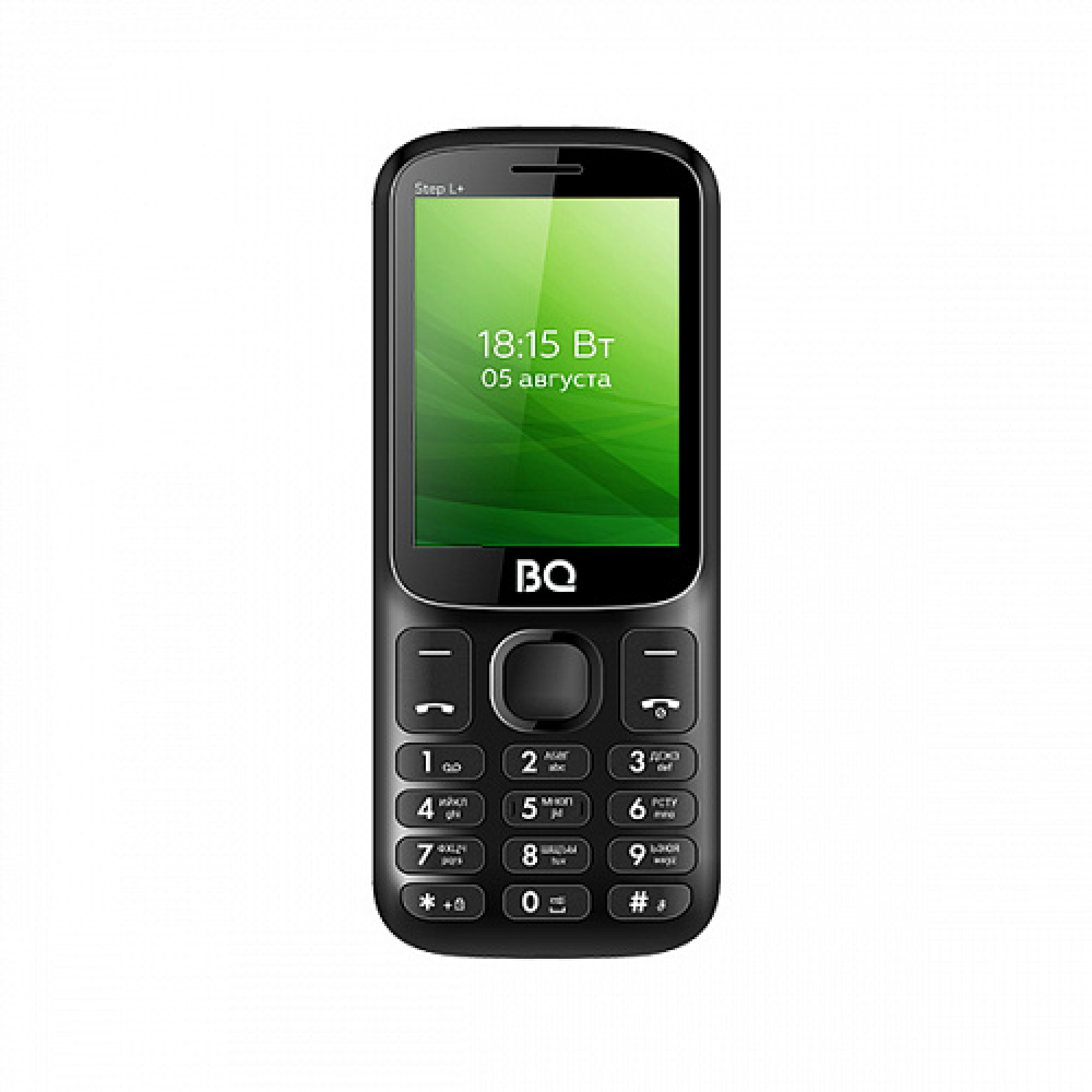 Мобильный телефон BQ BQ-2440 Step L+ (черный)