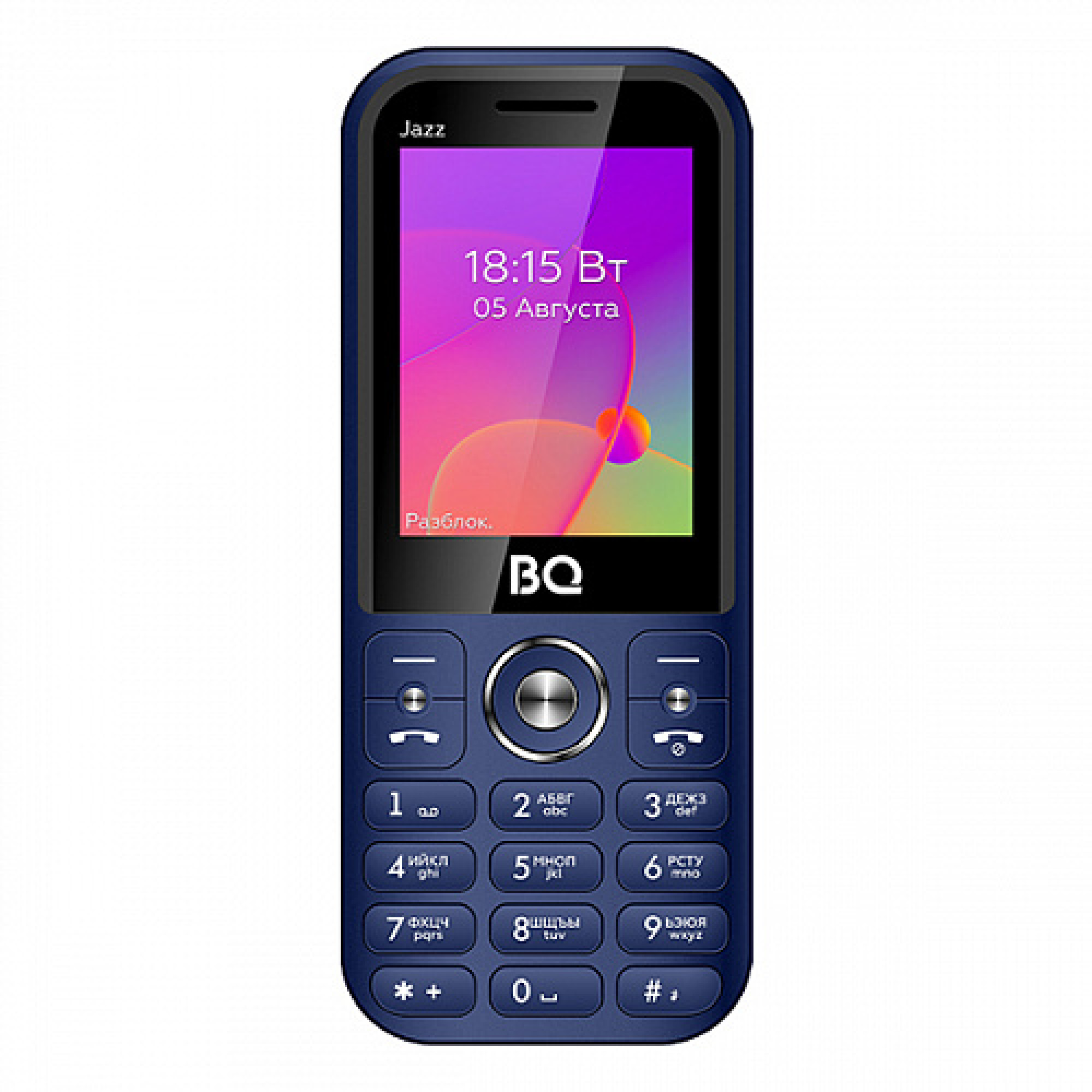 Мобильный телефон BQ BQ-2457 Jazz (синий)