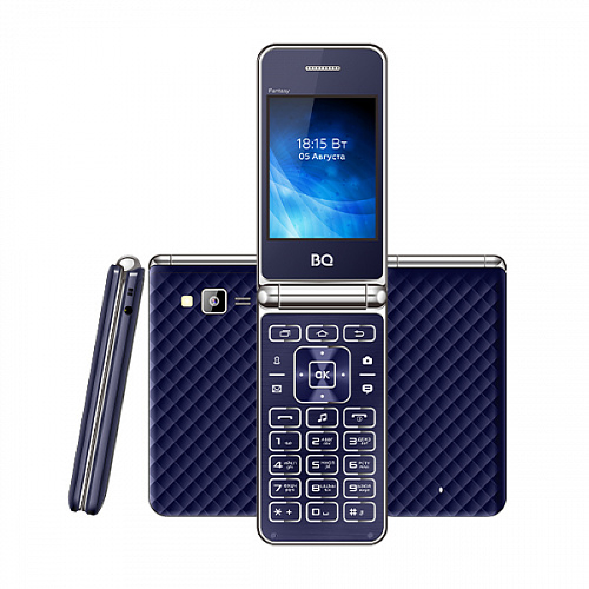 Мобильный телефон BQ BQ-2840 Fantasy (синий)