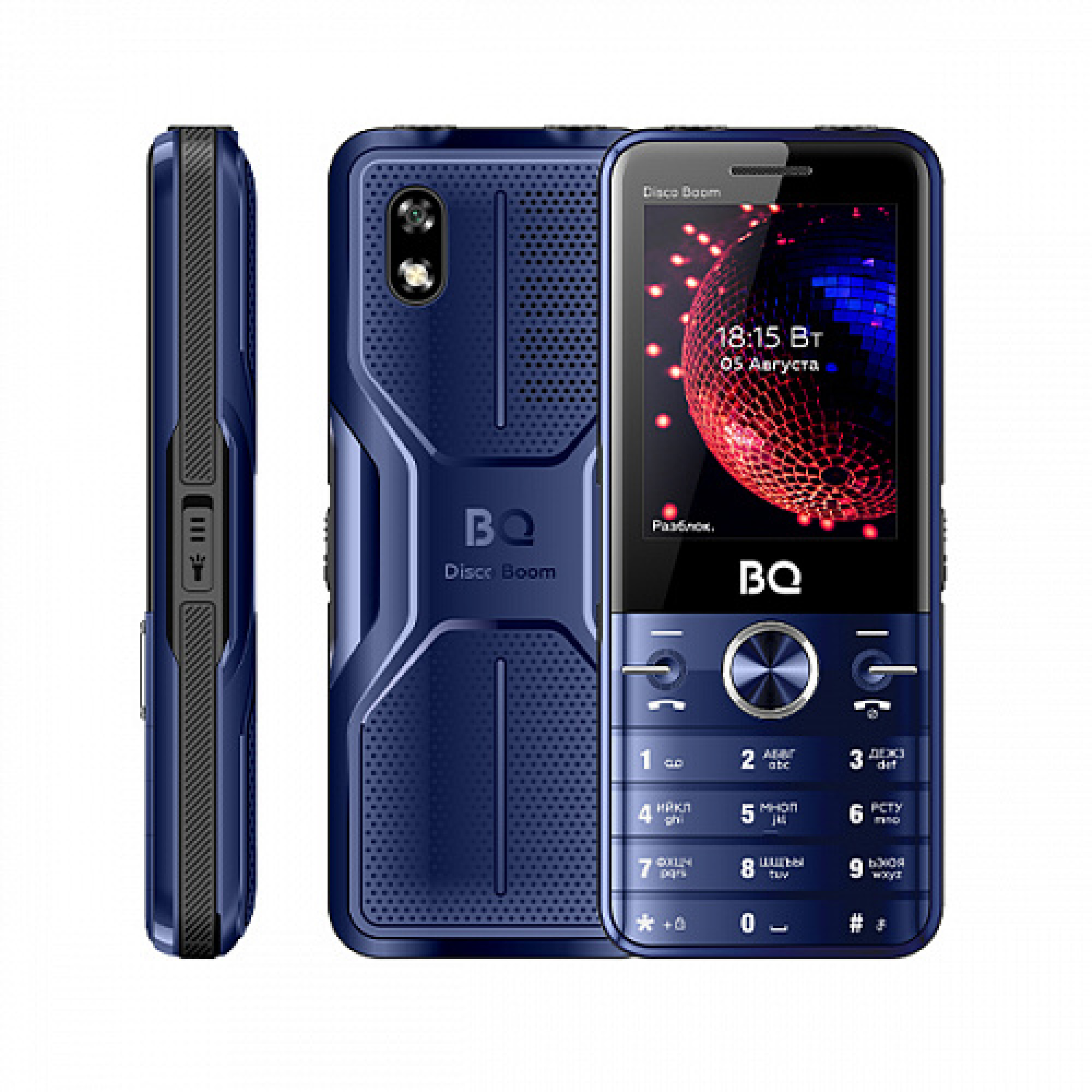 Мобильный телефон BQ BQ-2842 Disco Boom (синий)