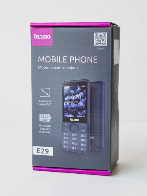 Мобильный телефон Olmio E29 (черный)