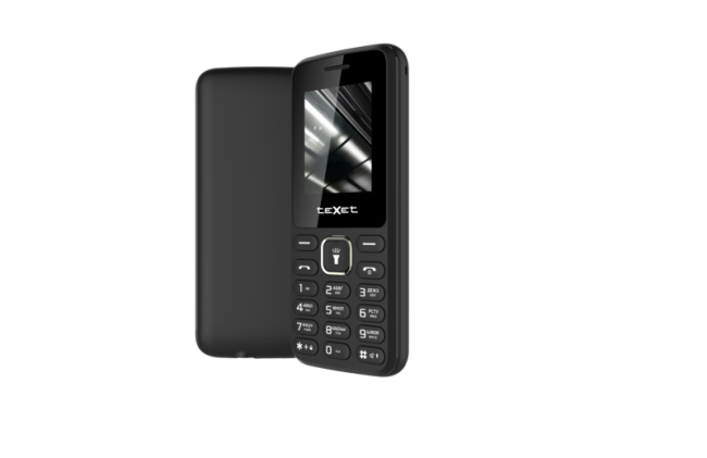   Мобильный телефон TeXet TM-118 черный