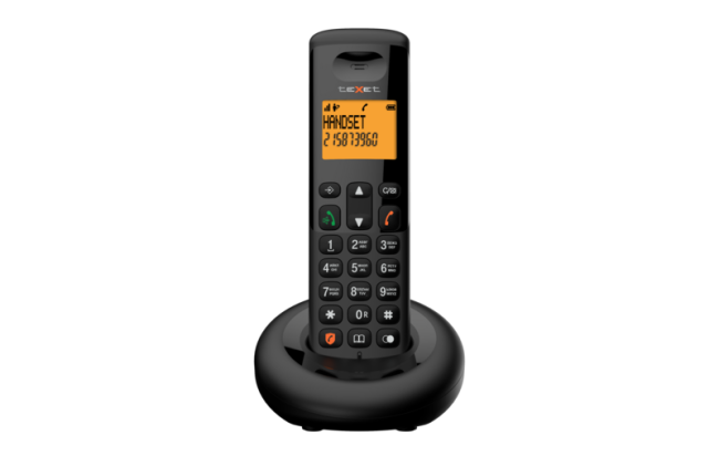 Радиотелефон DECT teXet TX-D4905A (черный)