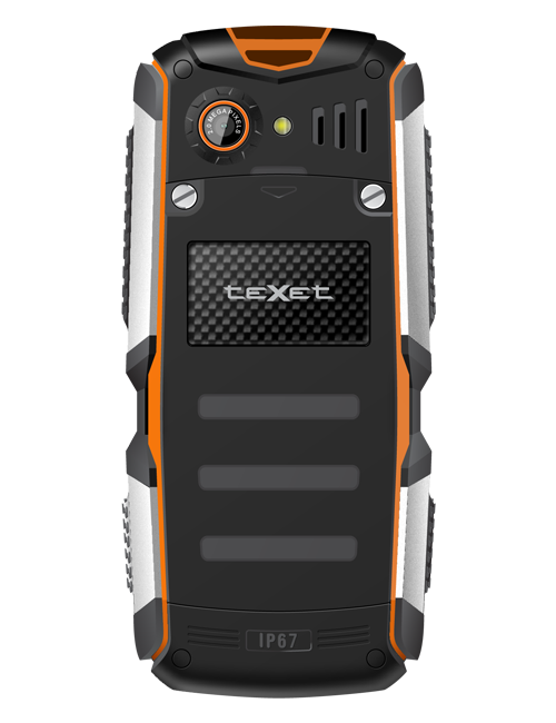 Мобильный телефон teXet TM-513R (черный/оранжевый)