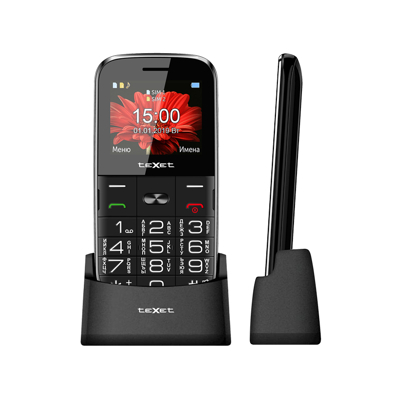 Мобильный телефон teXet TM-B227 цвет красный
