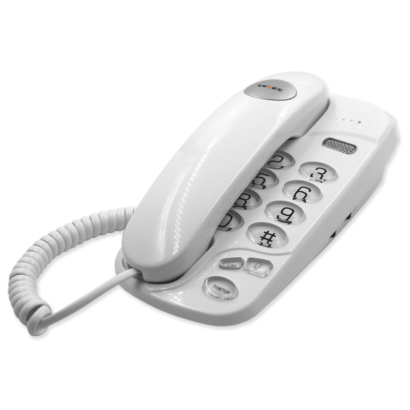 Проводной телефон TeXet TX-238 цвет белый
