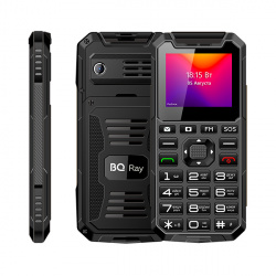 Мобильный телефон BQ BQ-2004 Ray черный/серый