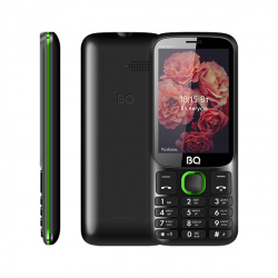 Мобильный телефон BQ Step XXL+ (BQ-3590) черный+зеленый