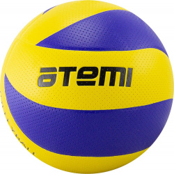 Мяч волейбольный Atemi Tornado PU yellow/blue