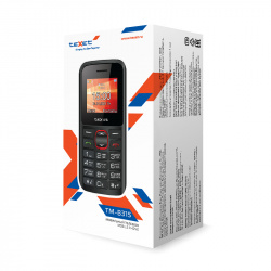 Мобильный телефон teXet TM-B315 цвет черный
