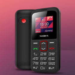 Мобильный телефон teXet TM-B318 цвет черный