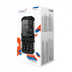 Мобильный телефон teXet TM-D314 цвет черный