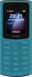 Мобильный телефон Nokia 105 4G Dual SIM (бирюзовый)