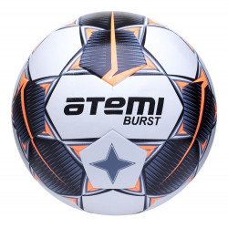 Мяч футбольный Atemi Burst white/black/red