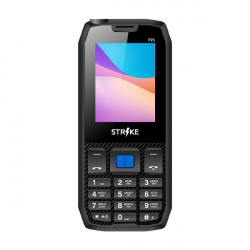 Мобильный телефон Strike P21 (черный/синий)