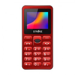 Мобильный телефон Strike S10 (красный)