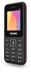 Мобильный телефон Olmio A12 (черный-красный)
