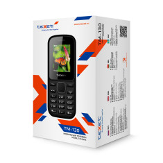  Мобильный телефон TeXet TM-130 (черный/красный)- фото7