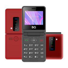 Мобильный телефон BQ BQ-2456 Pocket (красный)- фото