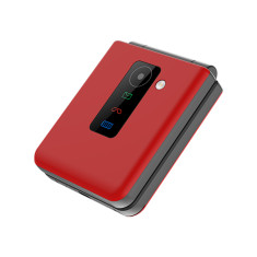 Мобильный телефон BQ BQ-2456 Pocket (красный)- фото4