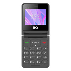 Мобильный телефон BQ BQ-2456 Pocket (черный)- фото
