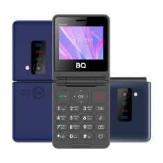 Мобильный телефон BQ BQ-2456 Pocket (синий)- фото