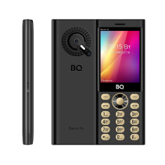 Мобильный телефон BQ BQ-2832 Barrel XL (черный/золотистый)