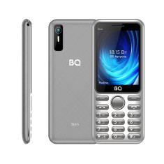 Мобильный телефон BQ BQ-2833 Slim (серый)- фото
