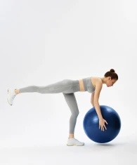 Фитбол Starfit GB-108 (темно-синий, 75см)- фото3