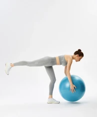 Фитбол Starfit GB-108 (синий пастель, 75см)- фото3
