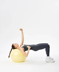 Фитбол Starfit GB-108 (желтый пастель, 55см)- фото5