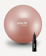 Фитбол Starfit GB-109 (персиковый, 55см)- фото