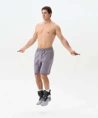 Скакалка STARFIT RP-501 ПВХ, с пластиковыми ручками, 3 м, черный- фото9