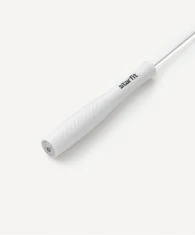 Скакалка STARFIT RP-501 ПВХ, с пластиковыми ручками, 3 м, белый- фото5