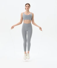 Скакалка STARFIT RP-501 ПВХ, с пластиковыми ручками, 3 м, белый- фото9
