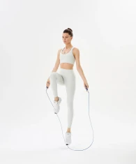 Скакалка STARFIT RP-401 c силиконовыми ручками, 3 м, синий- фото5